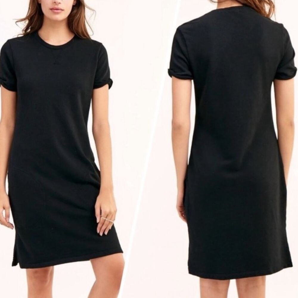 Athleta uptempo short sleeve sweatshirt dress women’s size small
